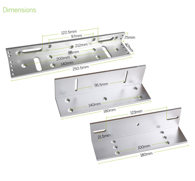 280KG Electromagnetic Lock ZL Bracket.jpg