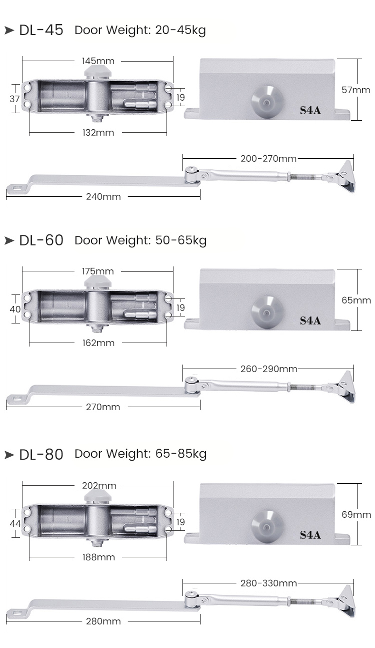 Aluminum Housing Steel Arm Residential Door Closer.jpg