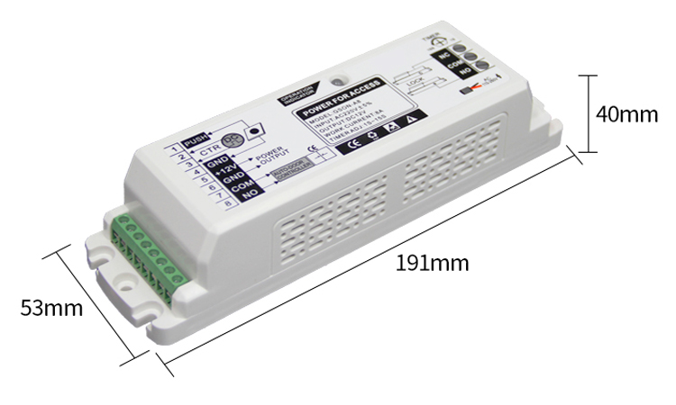 Access Control Mini Switching Power supply DC12V 8A with 1-15s time delay.jpg