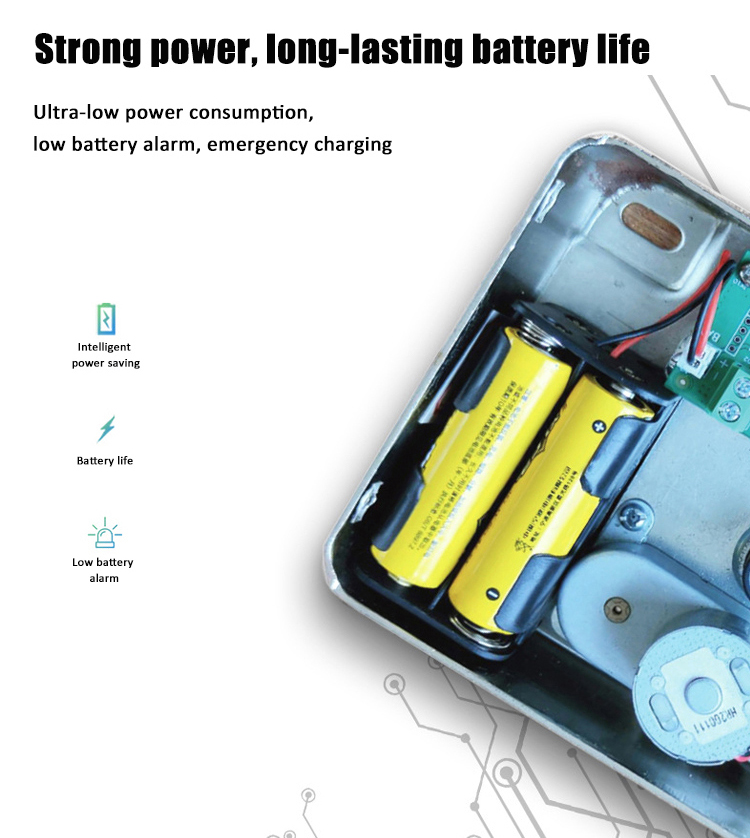 IFinger-S-W Waterproof DC12V Single Cylinder Fingerprint Touchscreen Keypad Door Lock (8)