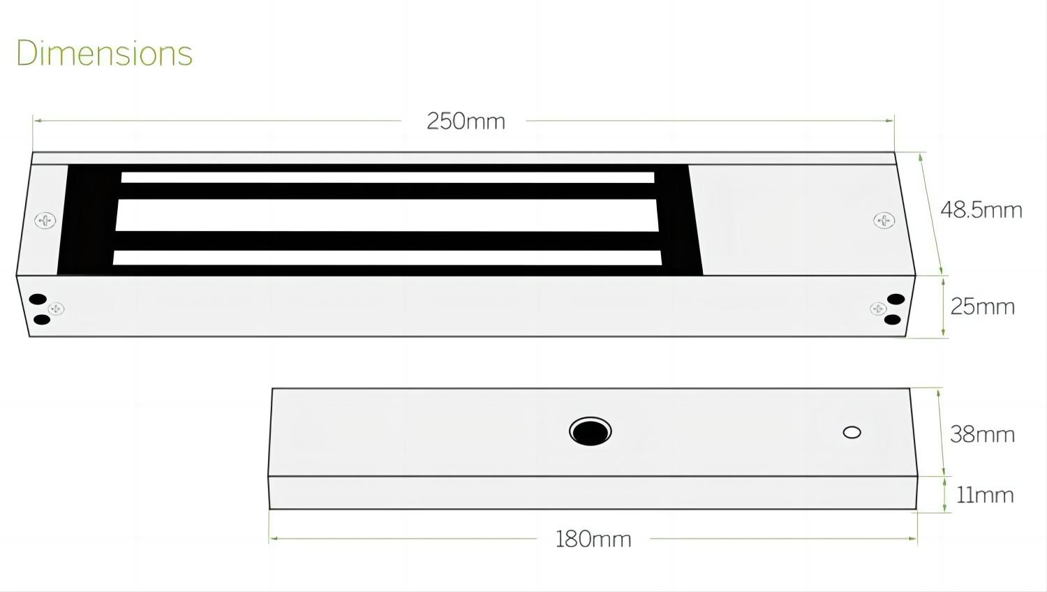 280KG Single door EM Lock size.jpg